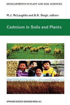 portada Cadmium in Soils and Plants (en Inglés)