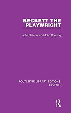 portada Beckett the Playwright (Routledge Library Editions: Beckett) 