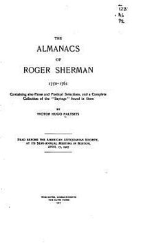 portada The Almanacs of Roger Sherman (en Inglés)