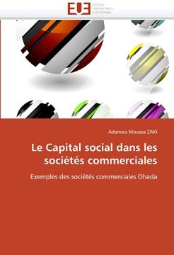 portada Le Capital Social Dans Les Societes Commerciales