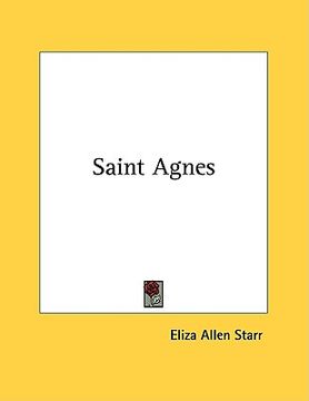 portada saint agnes (en Inglés)