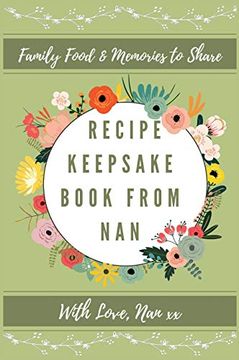 portada Recipe Keepsake Book From nan (en Inglés)