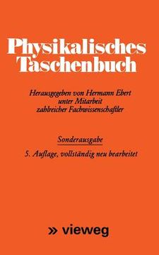 portada Physikalisches Taschenbuch (in German)