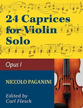 portada Paganini: 24 Caprices, op. 1 - Violin Solo (en Inglés)