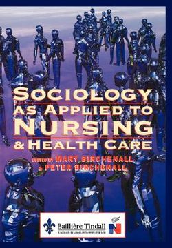 portada sociology as applied to nursing and health care (in English)