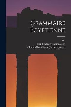 portada Grammaire Égyptienne (in French)