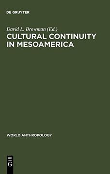 portada Cultural Continuity in Mesoamerica (en Inglés)