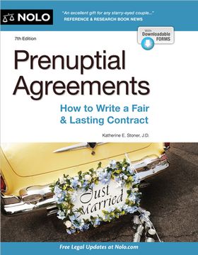 portada Prenuptial Agreements: How to Write a Fair & Lasting Contract (en Inglés)