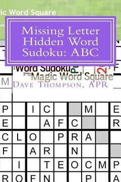 portada missing letter hidden word sudoku: abc (in English)