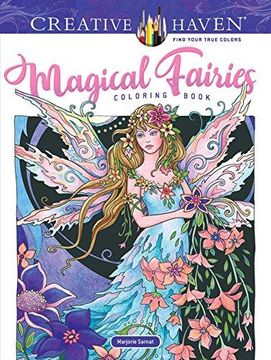portada Creative Haven Magical Fairies Coloring Book (Adult Coloring) (en Inglés)