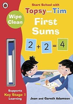 portada Wipe-Clean First Sums: Start School with Topsy and Tim