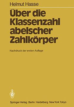 portada Über die Klassenzahl Abelscher Zahlkörper (en Alemán)