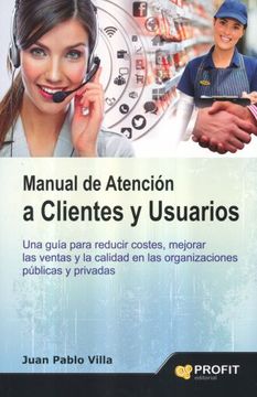 portada Manual de Atencion a Clientes y Usuarios (in Spanish)