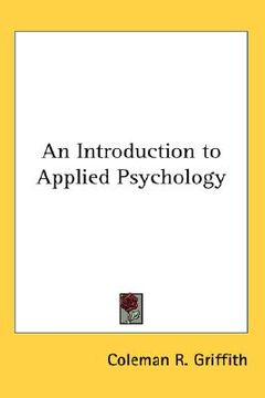 portada an introduction to applied psychology (en Inglés)