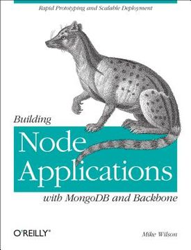 portada building node applications with mongodb and backbone