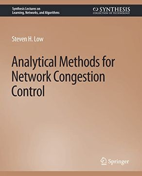 portada Analytical Methods for Network Congestion Control (en Inglés)