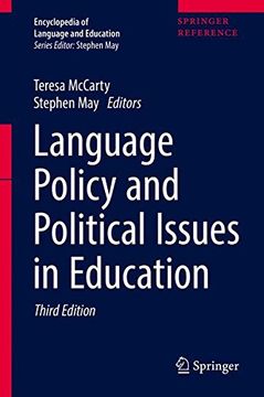 portada Language Policy and Political Issues in Education (Encyclopedia of Language and Education) (in English)