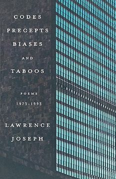 portada codes, precepts, biases, and taboos: poems 1973-1993