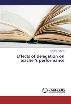 portada Effects of delegation on teacher's performance