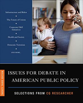 portada Issues for Debate in American Public Policy: Selections From cq Researcher (en Inglés)
