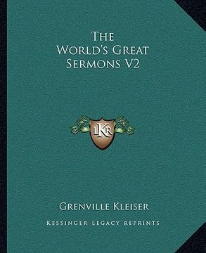 portada the world's great sermons v2 (en Inglés)