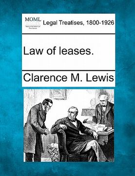 portada law of leases. (en Inglés)