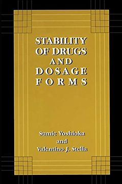 portada Stability of Drugs and Dosage Forms (en Inglés)