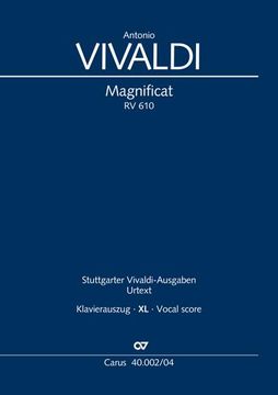 portada Magnificat (Klavierauszug xl) (in Latin)