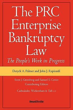 portada the prc enterprise bankruptcy law - the people's work in progress (in English)