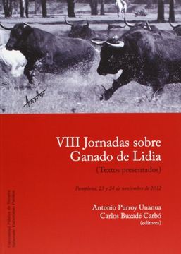 portada VIII Jornadas sobre ganado de Lidia