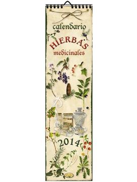 portada Hierbas medicinales (Calendario 2014 (10,5 x 39 cm))