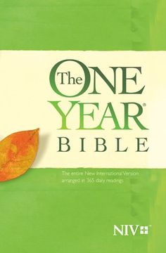 portada The One Year Bible NIV (en Inglés)