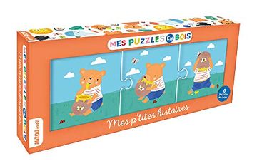 portada Mes Puzzles en Bois - mes P'tites Histoires (in French)