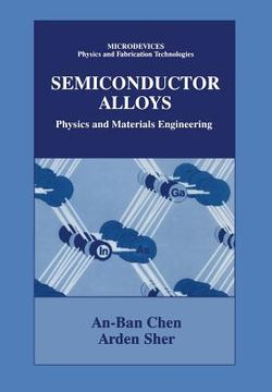 portada Semiconductor Alloys: Physics and Materials Engineering (en Inglés)
