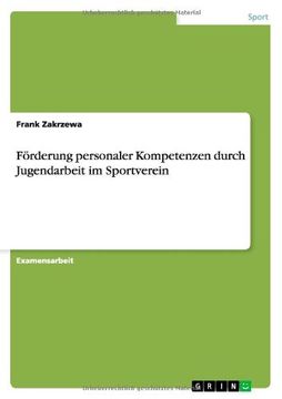 portada Förderung personaler Kompetenzen durch Jugendarbeit im Sportverein (German Edition)