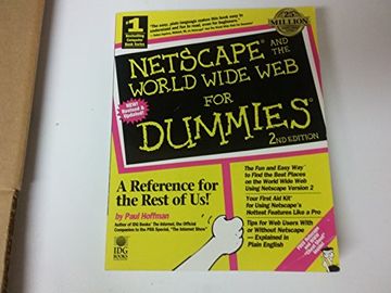 portada Netscape and the World Wide web for Dummies (en Inglés)