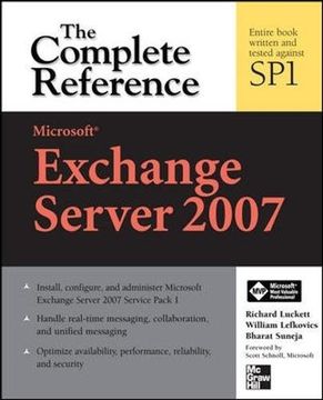 portada Microsoft Exchange Server 2007: The Complete Reference (in English)