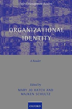 portada Organizational Identity: A Reader (Oxford Management Readers) (en Inglés)