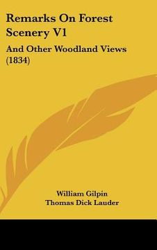 portada remarks on forest scenery v1: and other woodland views (1834) (in English)