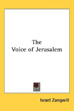 portada the voice of jerusalem