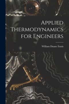 portada Applied Thermodynamics for Engineers (en Inglés)