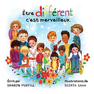 portada Être Différent C'Est Merveilleux: Un Livre Illustré à Propos de Diversité et de Bonté (in French)