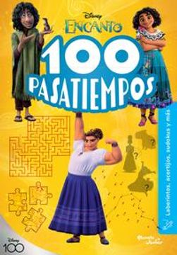 portada 100 pasatiempos (Trivias, sudokus, acertijos y más). Encanto (in Spanish)
