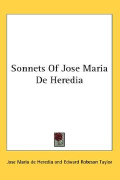 portada sonnets of jose maria de heredia (en Inglés)