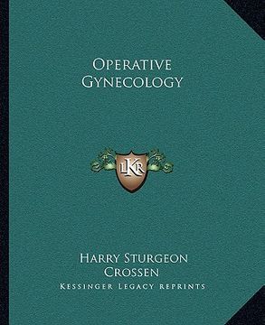 portada operative gynecology (en Inglés)