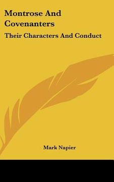 portada montrose and covenanters: their characters and conduct (en Inglés)