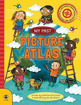 portada My First Picture Atlas: Discover the World (my First Book Series) (en Inglés)