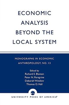 portada economic analysis beyond the local system