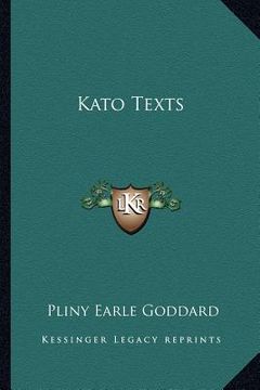 portada kato texts (in English)