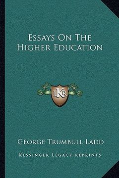 portada essays on the higher education (en Inglés)